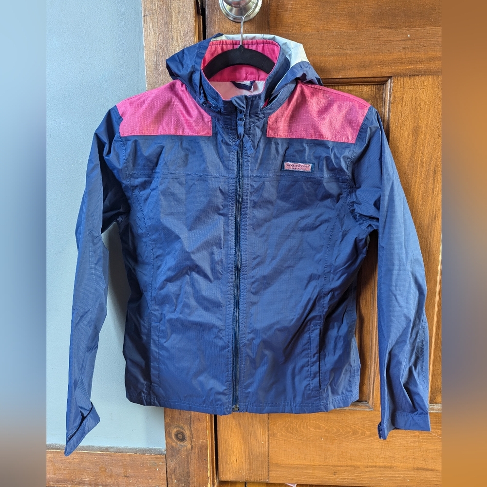LIKE NEW Vineyard Vines Windbreaker Performance Jacket XL 16